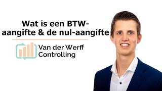 Hoe doe je btwaangifte  uitleg over de nulaangifte  Belastingdienst  Andries van der Werff [upl. by Faxun918]