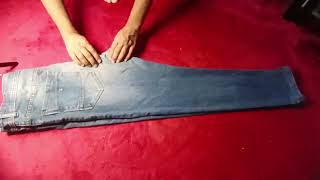 How to fold PANTS pocket method [upl. by Aday]