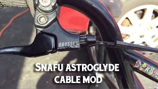 Snafu Astroglide Cable Mod For Use With Odyssey Monolever [upl. by Hitchcock360]