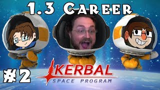 Kerbal Space Program  Heavily Modded 13 Career  Ep 2 [upl. by Gerhardine]