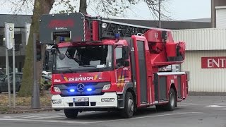 Echelle  Véhicule de Balisage  SI Tournai [upl. by Aihselef]