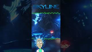 Rick Sanchez Roasts Skyline Aliens Stealing Brains in Epic Invasion shorts [upl. by Ydnahs772]