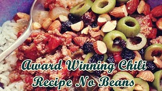 Award Winning Chili Recipe No Beans [upl. by Vassaux]