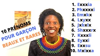 PRENOM GARCON PRENOM AFRICAIN  10 Prénoms Africains beaux et rares pour garçon [upl. by Solis957]