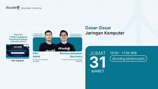 Dicoding Developer Coaching 84  DevOps  DasarDasar Jaringan Komputer [upl. by Zennie]