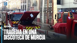 Un incendio en una discoteca de Murcia deja al menos siete muertos [upl. by Mark547]