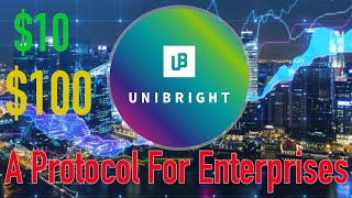 UniBright Token UBT a huge Crypto Gem Price Prediction Baseledger brings enterprise adoption [upl. by Aninat]