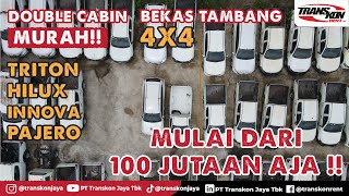 Double Cabin BEKAS TAMBANG Mulai dari 100 JUTAAN [upl. by Thera]