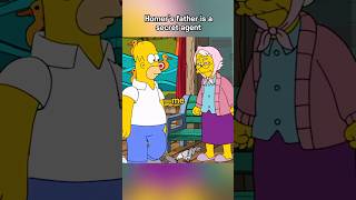 Homer finds out his fathers secret thesimpsons simpsons cartoon funny homersimpson [upl. by Eremaj361]