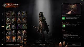 Warhammer Vermintide 2  kerillian Waystalker build talent focus bow  career skills  short video [upl. by Ramah263]