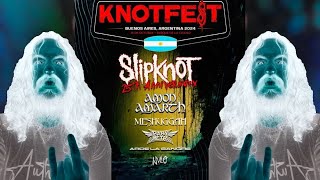 Slipknot  Knotfest  2024  Argentina  Parque de la Ciudad [upl. by Ariayek]