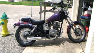 1985 Honda CMX250 Rebel Up and Running [upl. by Iah663]