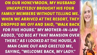 quotWhen My Husband Invited His Family to Our Honeymoon Without Telling Me I Made a Bold Decisionquot [upl. by Asile]