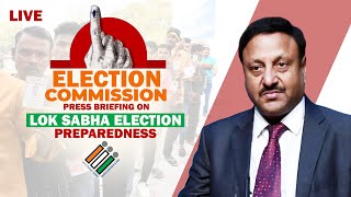 LIVE Press Conference by ECI  General Elections  Lok Sabha Election – 2024  Poll Preparedness [upl. by Matthiew]