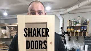 How To Make Shaker Doors [upl. by Wurst]