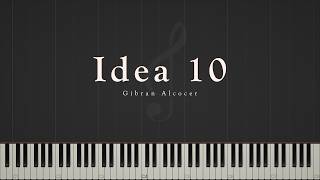 IDEA 10  Gibran Alcocer \\ Synthesia Piano Tutorial [upl. by Alliehs]