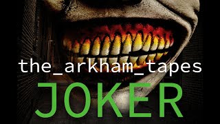 The Arkham Tapes Joker  Batman Analog Horror [upl. by Atnwahs]