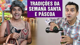 Tradições da Semana Santa e Páscoa [upl. by Ayidah]