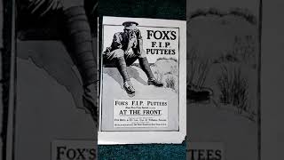 Foxs puttees f I p ww1 adverts x 2 vintage Ephemera [upl. by Elrae3]