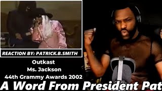 Outkast Ms Jackson  Grammy Awards 2002  REACTION VIDEO [upl. by Iamhaj]