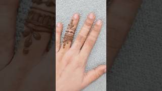 Finger mehndi design 2024 [upl. by Soni]