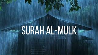 Surah AlMulk  Go to Sleep With Calming Recitation With Rain And Thunder  Quran For Relaxation [upl. by Banna722]