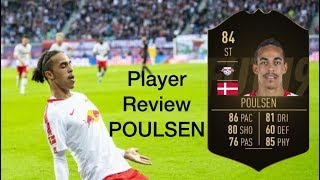 FIFA 19  POULSEN SIF 84  PLAYER REVIEW FR [upl. by Ymmac]