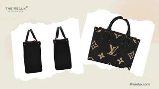 Louis Vuitton Bicolor Monogram Giant Empreinte OnTheGo PM  The Relux [upl. by Sibylle]