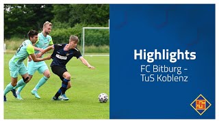 Highlights  FC Bitburg  TuS Koblenz 13  3 Testspiel  20212022 [upl. by Gorges]