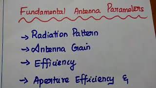 Antenna Radiation Intensity Definition Basics Unit Formula amp Calculation Explained [upl. by Georgetta101]