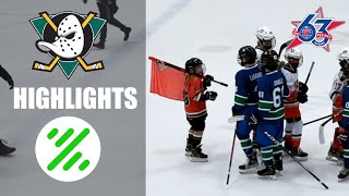 🔥 2010AAA Jr Ducks vs New England Prospx quebecpeewee aaahockey [upl. by Brabazon921]