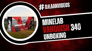 Metaaldetector Minelab VANQUISH 340 UNBOXING [upl. by Mercola300]