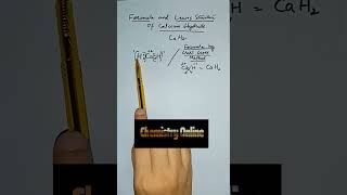 shortsvideo Chemistry Online by Prof IQ Formula amp Lewis Structure of Calcium Hydride education [upl. by Atinauq441]