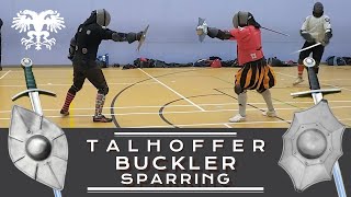 Talhoffer Buckler amp Sword Sparring [upl. by Annotahs989]