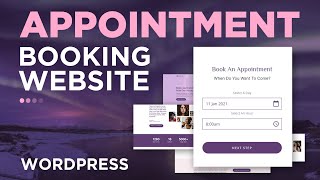 How To Make an Appointment Booking Website [upl. by Fachan938]