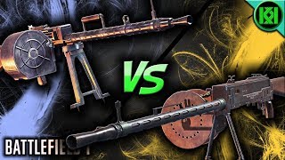 lMG 0818 vs PARABELLUM MG1417 🔥 Which is Best  Battlefield 1 Guns BF1 [upl. by Raven]