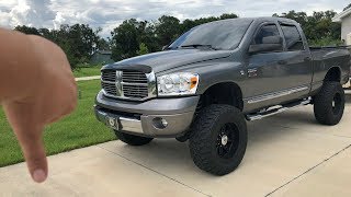 5 Things I Hate About My Lifted 2007 Dodge Ram 59 Cummins [upl. by Kcirderf]