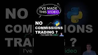 No Commissions Trading Backtest In Python trading algorithmictrading tradingstrategies [upl. by Serolod998]