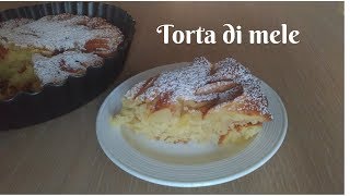 Torta di mele  facilissima  sofficissima [upl. by Avehsile]