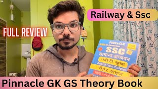 Pinnacle GK GS Theory Book Review for Railway and SSC [upl. by Stefanie972]