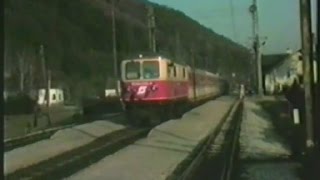 1099005 ins GebirgeMariazellerbahn am 24111990 [upl. by Aicatsan]