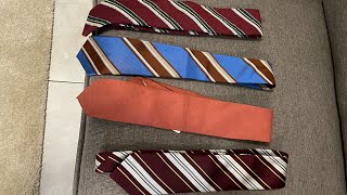 Unboxing four gorgeous ties [upl. by Blanka]