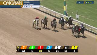 Oaklawn Park April 1 2023 The Oaklawn Mile [upl. by Berlyn318]