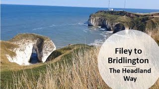 Filey to Bridlington  The Headland Way  Classic Cliff Top Hike [upl. by Dorion]