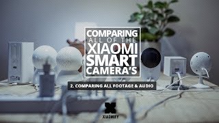 All Xiaomi Smart Cameras compared  2 Footage and Audio tests [upl. by Ronnica483]