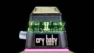 CRYBABY WAH WAH LIGHT PLATES [upl. by Ulland]