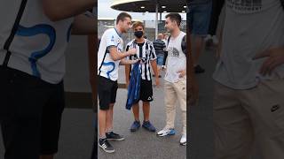 INTERISTA ESULTA CON LA MAGLIA DELLA JUVE 😨 [upl. by Adnarim]