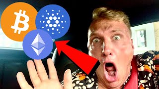 DISTURBING BITCOIN ETHEREUM amp CARDANO CHART good news [upl. by Kryska]