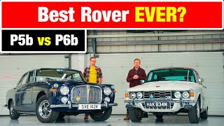 Rover P5 vs Rover P6  Classic British Luxury Showdown [upl. by Odarbil962]