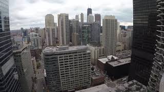 Marina City in Chicago  42nd floor view [upl. by Moira]